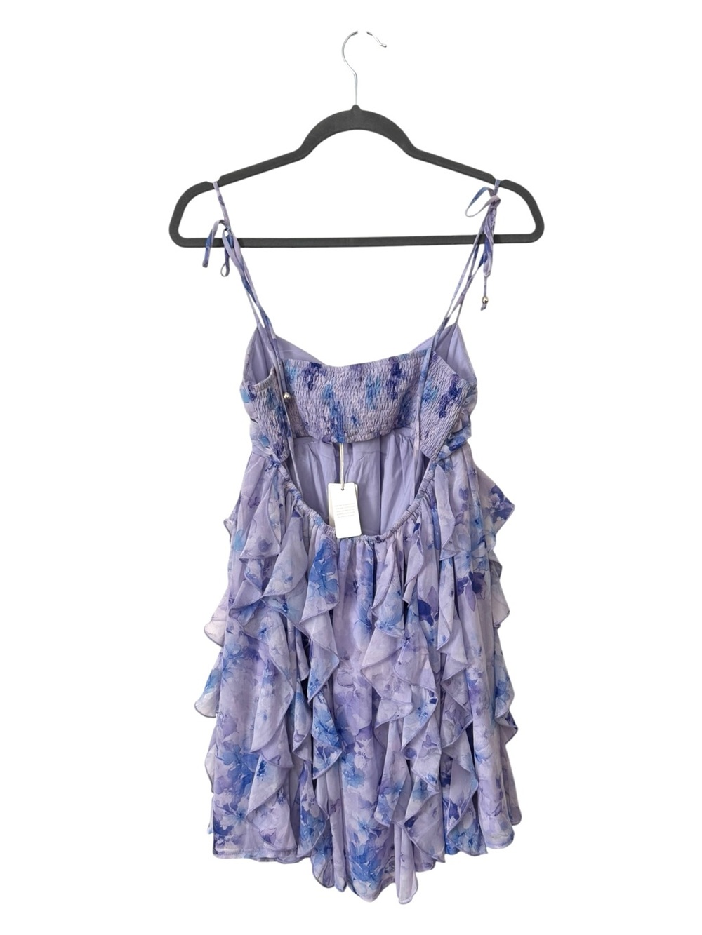 ALTAR'D STATE | NWT Whitley Watercolor Floral Mini Babydoll Dress, Size Small - Picture 9 of 14